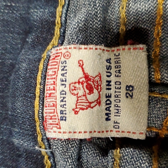 True religion jeans,size 28x26 - Picture 8 of 12
